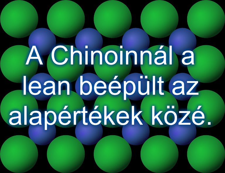 Lean menedzsment a gyógyszeriparban - A Chinoinnál a lean beépült az alapértékek közé.