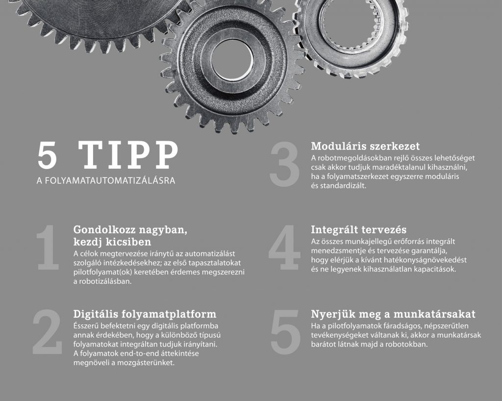 5 tipp a folyamatautomatizálásra